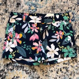 Floral patterned shorts